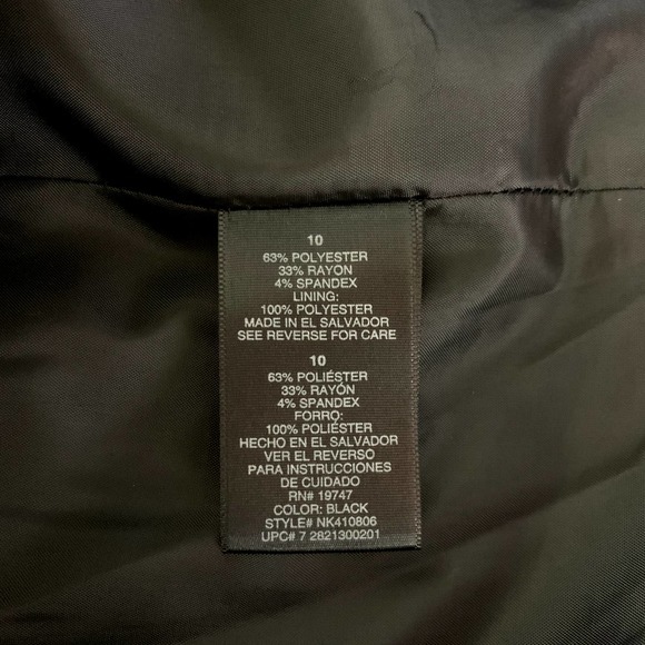 NORMA KAMALI Black Boyfriend Cut Blazer Jacket - Picture 14 of 16